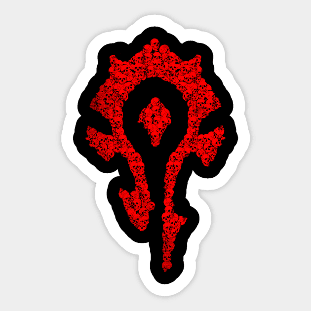 Loktar Ogar Sticker by Shiron